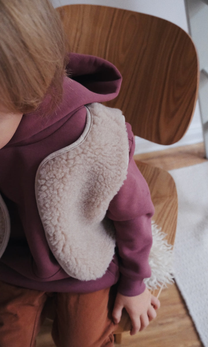 Kinder Hoody x Gretas Schwester (2-12 Jahre) - abricot coco