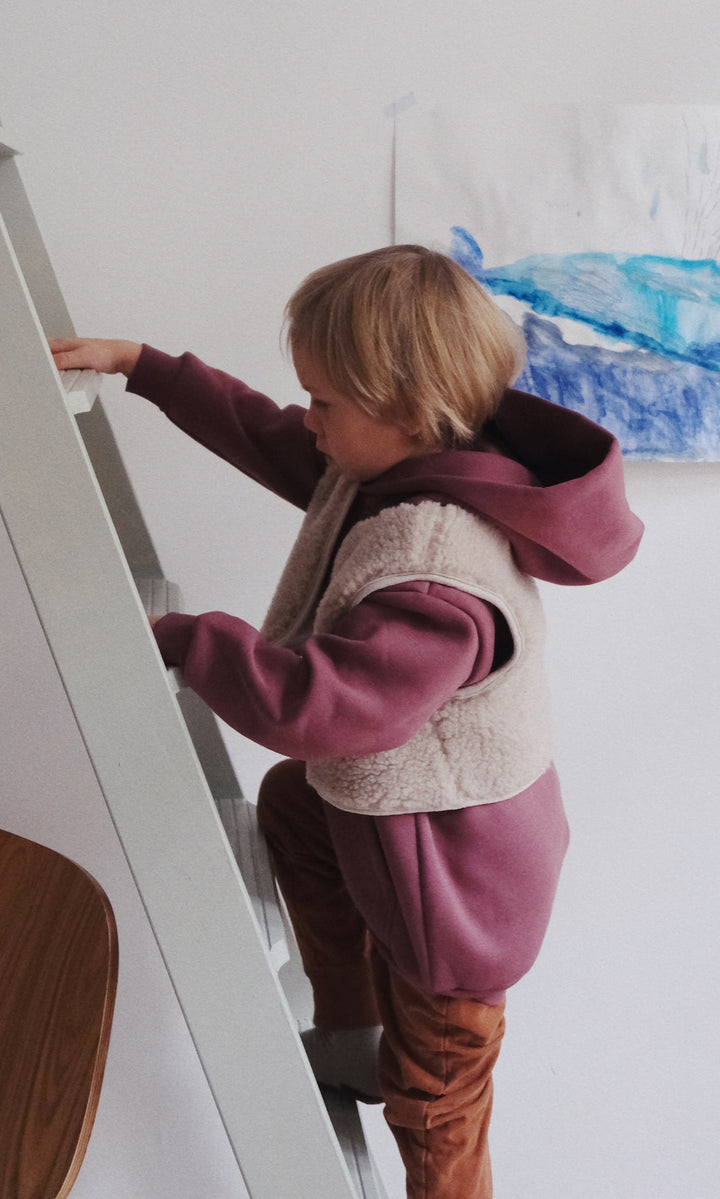 Kinder Hoody x Gretas Schwester (2-12 Jahre) - abricot coco