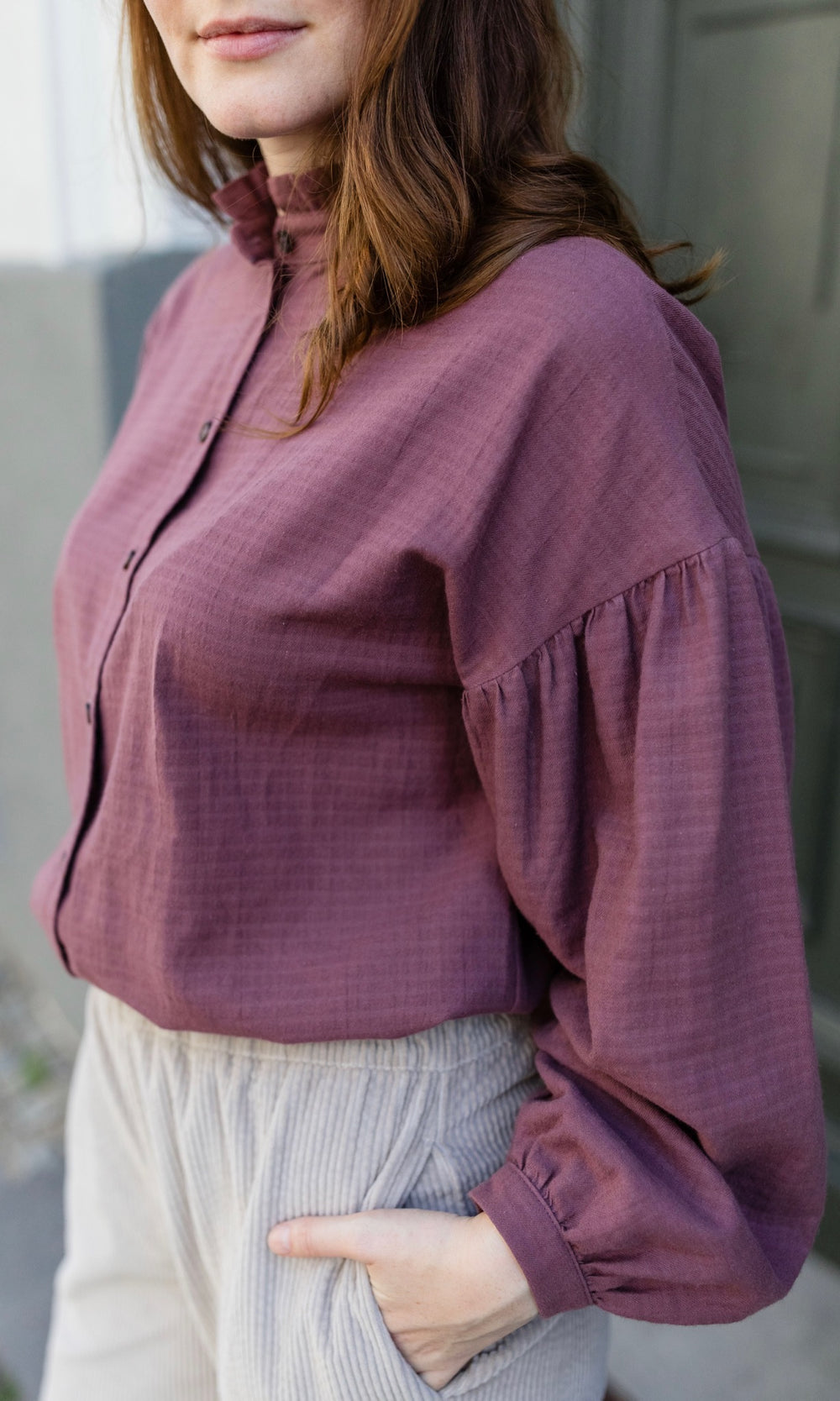 Bluse Célia - abricot coco