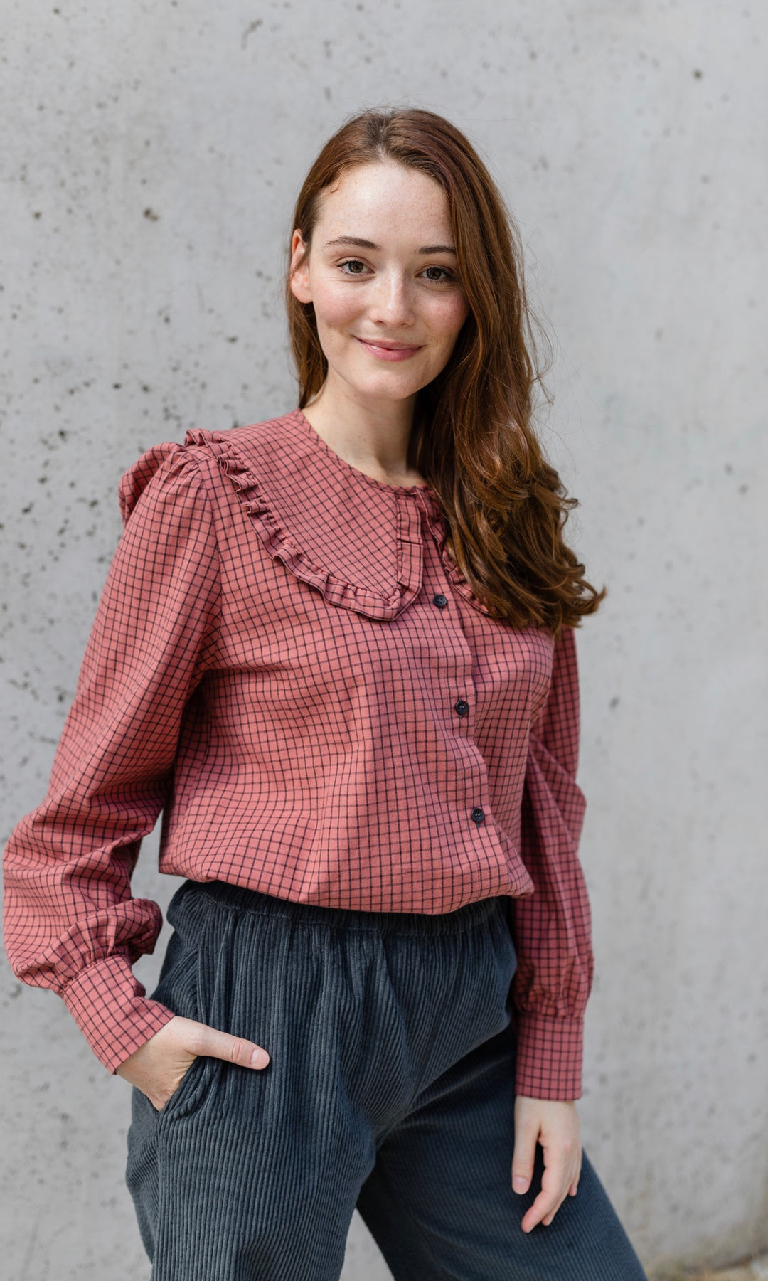 Bluse Alice - abricot coco