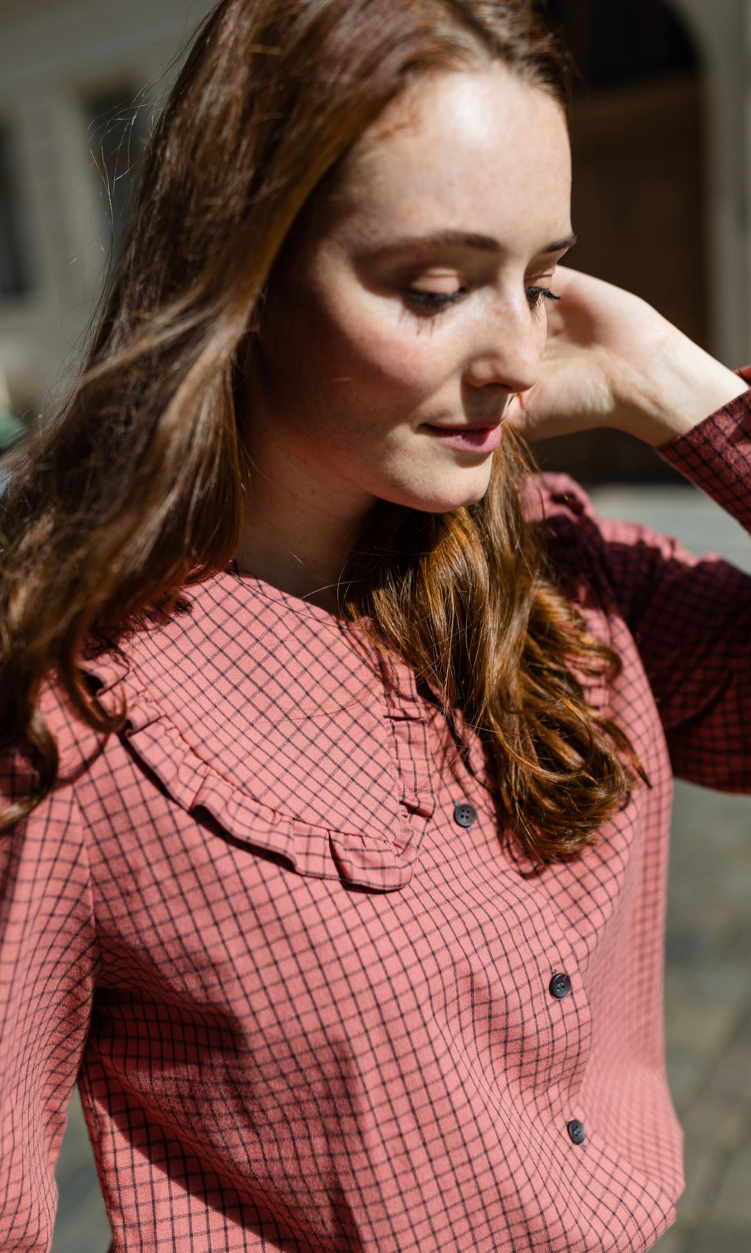 Bluse Alice - abricot coco