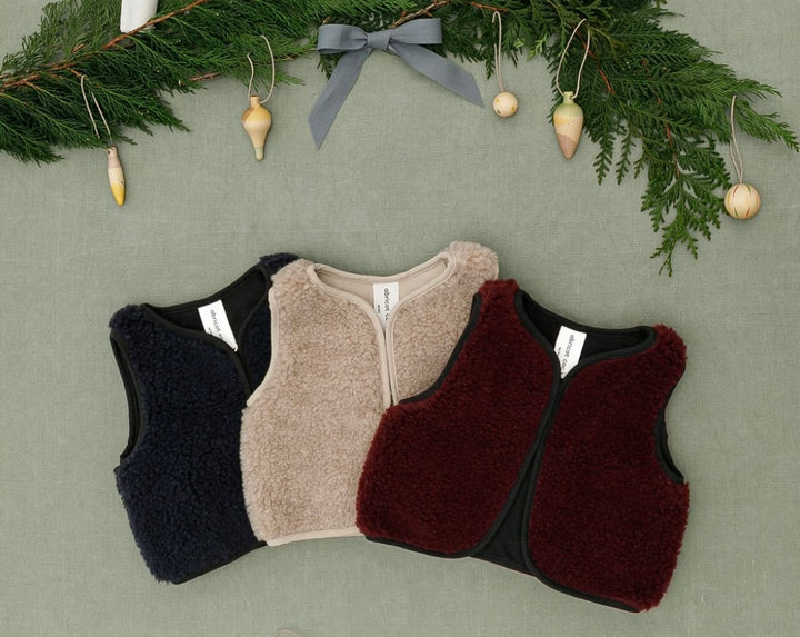 Kinderweste aus Schafwolle (1-8 Jahre)