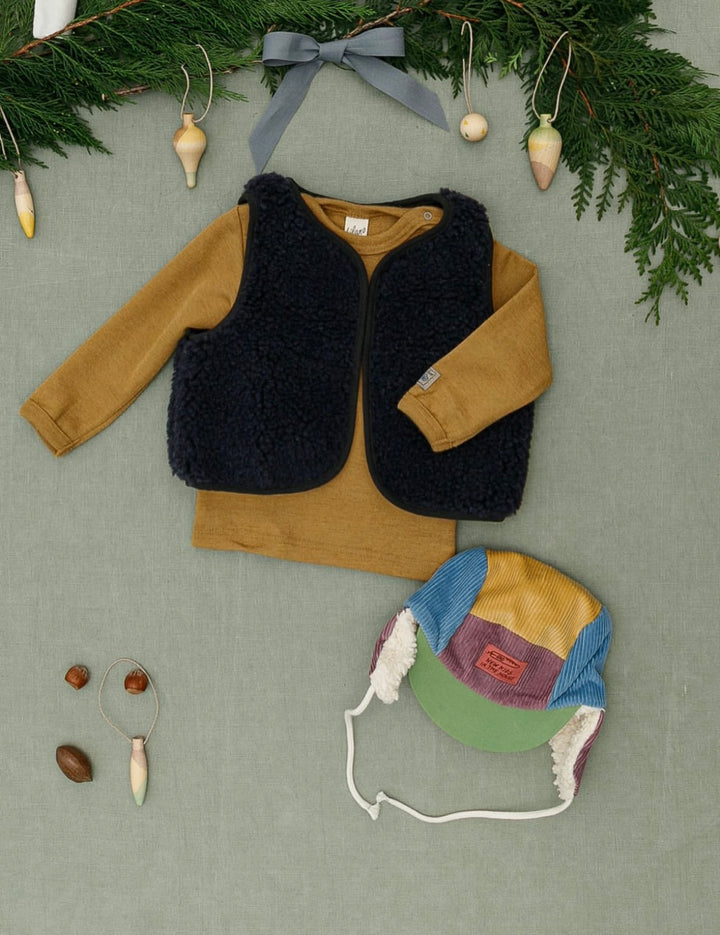 Kinderweste aus Schafwolle (1-8 Jahre)