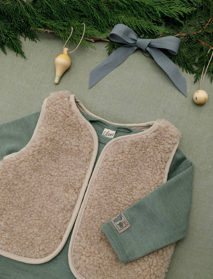 Kinderweste aus Schafwolle (1-8 Jahre)