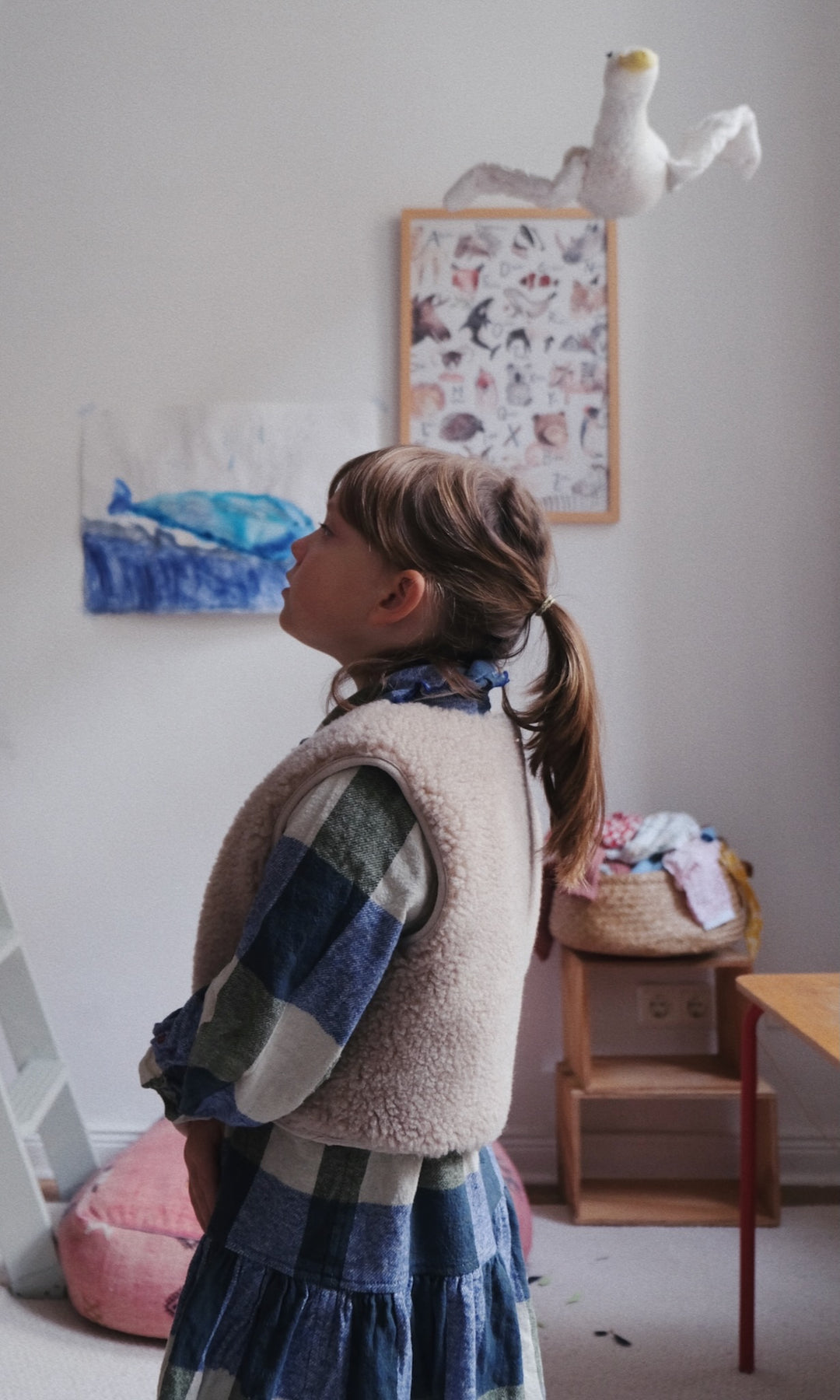 Kinderweste aus Schafwolle (1-8 Jahre)