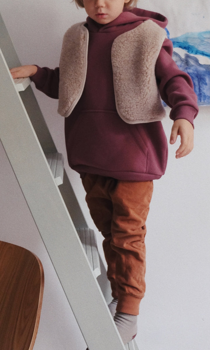 Kinder Hoody x Gretas Schwester (2-12 Jahre) - abricot coco