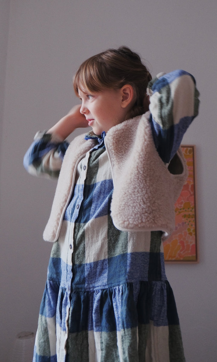 Kinderweste aus Schafwolle (1-8 Jahre)