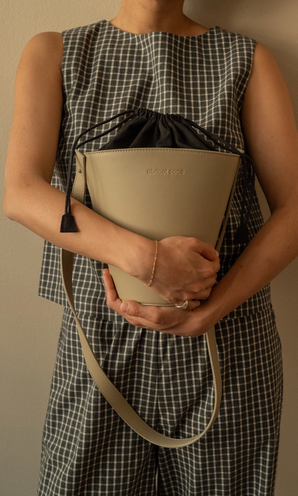 Bucket Bag Émie - abricot coco