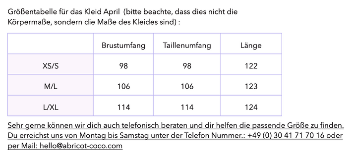 Kleid April in Karo Blau - abricot coco