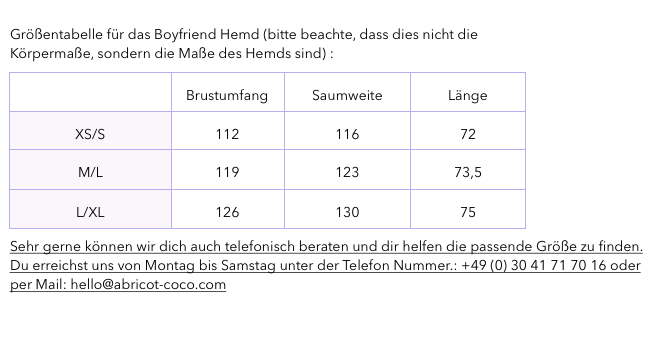 Boyfriend Hemd Rosa Gestreift