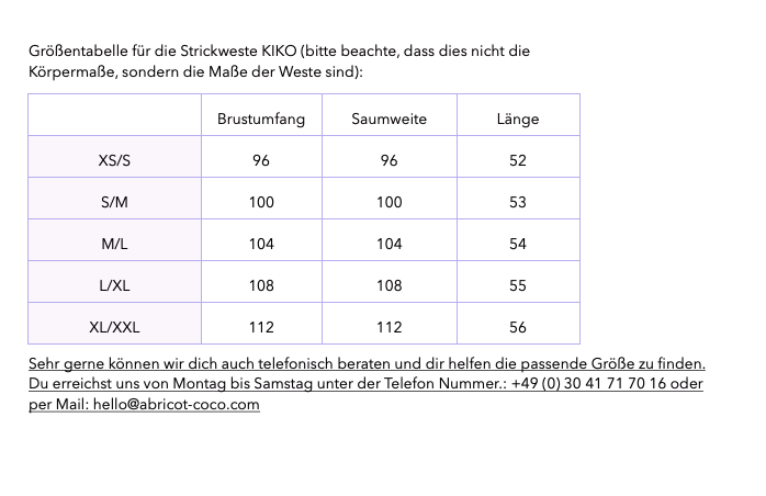 Gerippte Strickweste RUBY mit Knöpfen