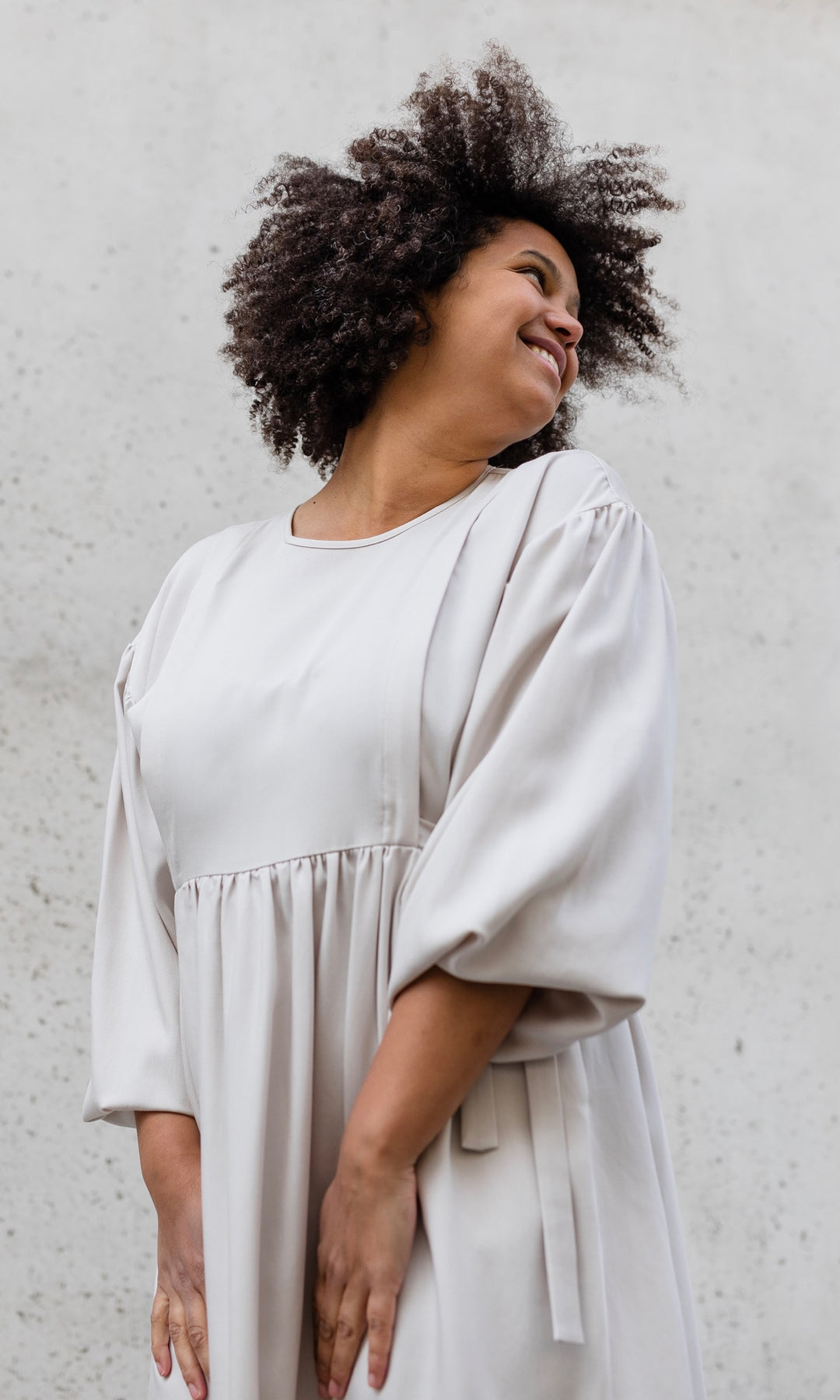 Kleid Shania aus Lyocell - abricot coco