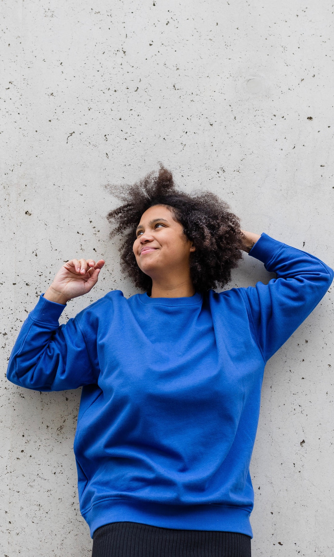Oversized Sweater mit seitlicher Stillfunktion