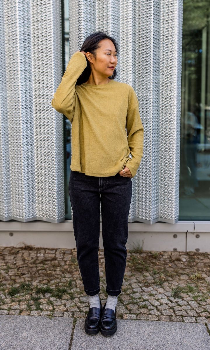 Stilltop Ava aus Frottee (nur noch M, L, XL) - abricot coco