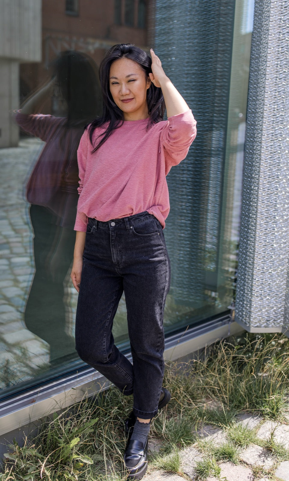 Stilltop Ava aus Frottee - abricot coco