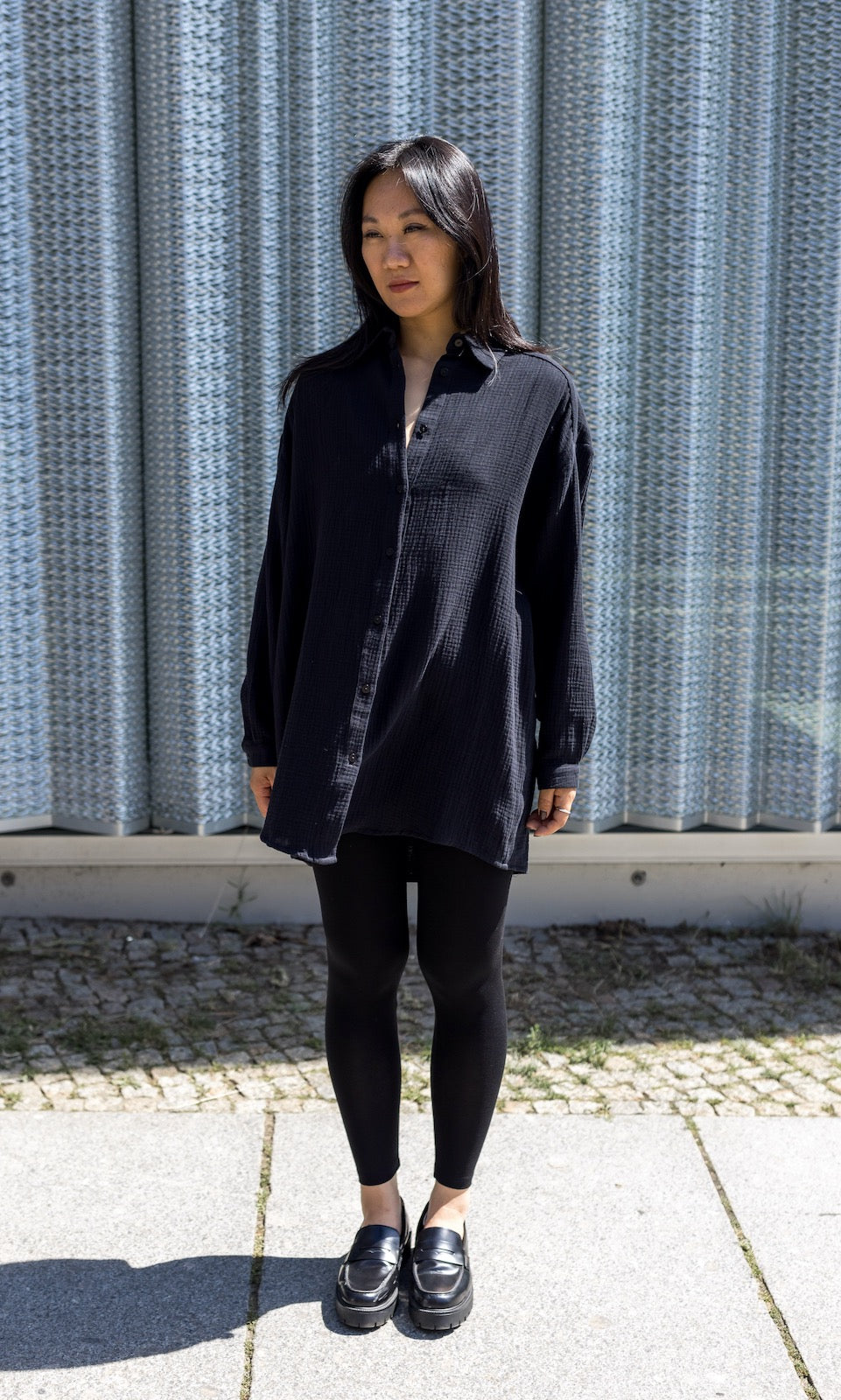Leggings in Schwarz - abricot coco