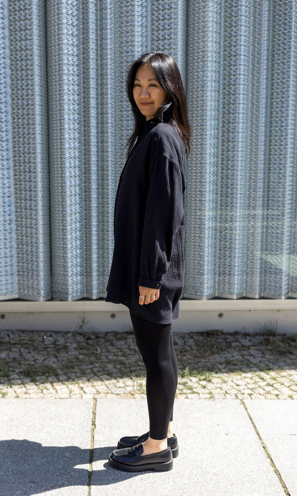 Leggings in Schwarz - abricot coco