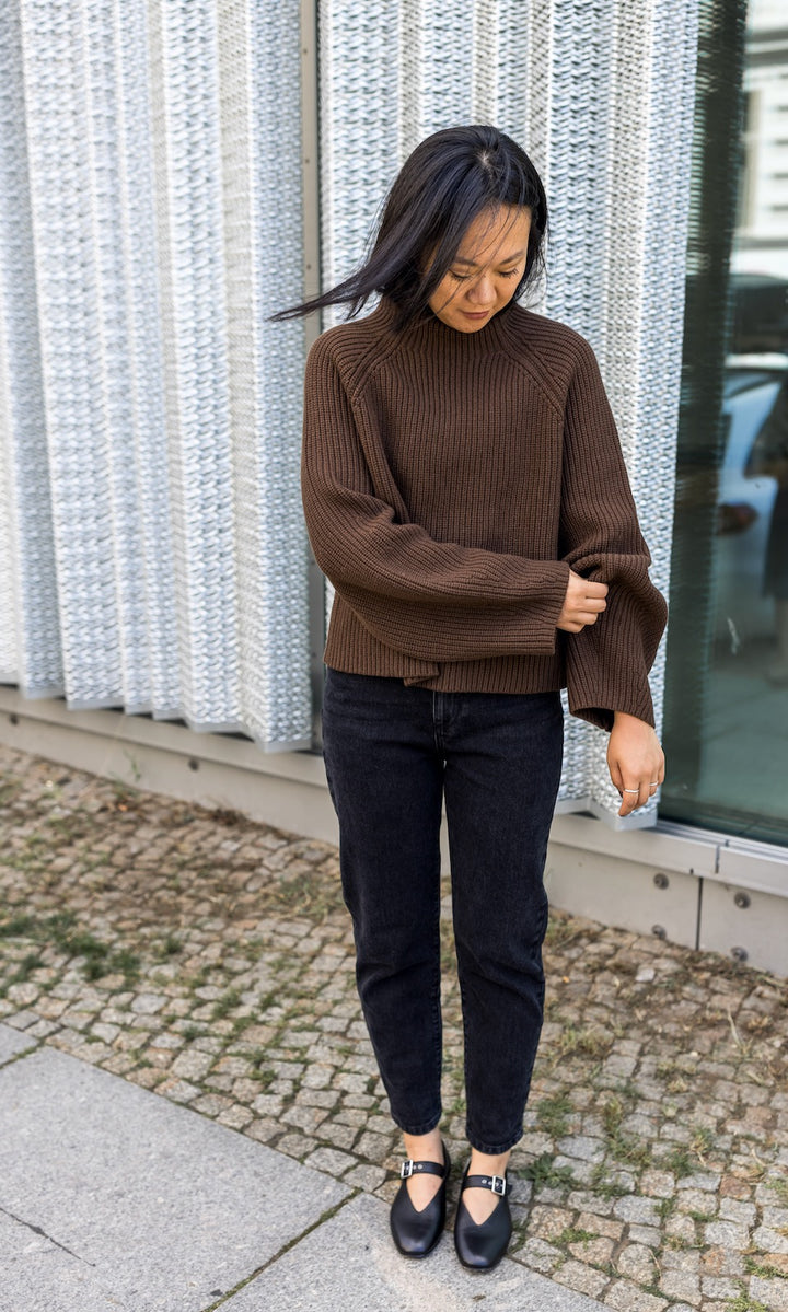 Oversized Jumper (Merinowolle-Kaschmir)