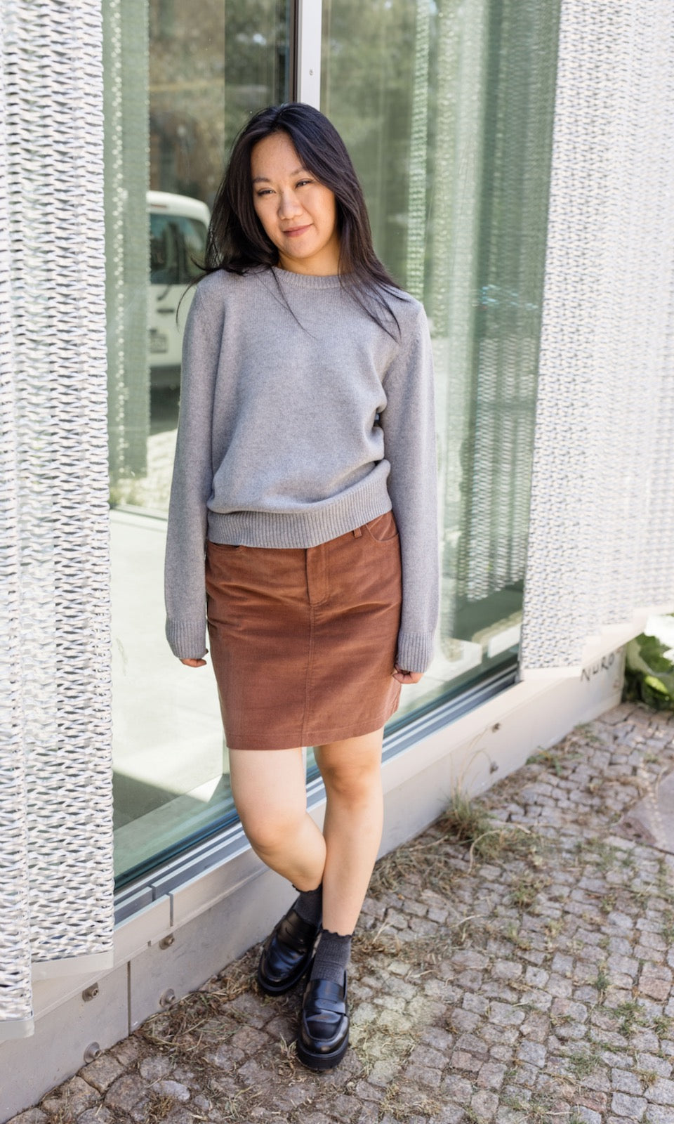 Feincord Rock - abricot coco