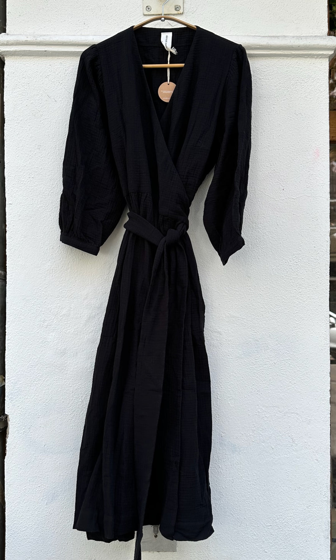 Musselin Wickelkleid - B-WARE Einzelstück Größe L