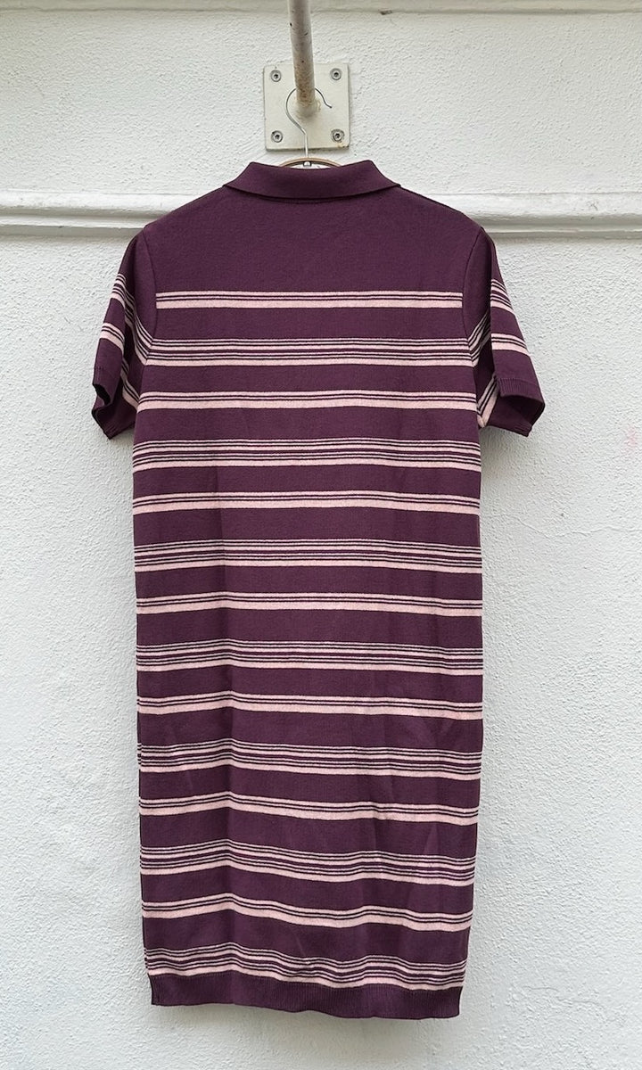 Polo T-Shirt Kleid aus Strick - SAMPLE Einzelstück Größe S/M