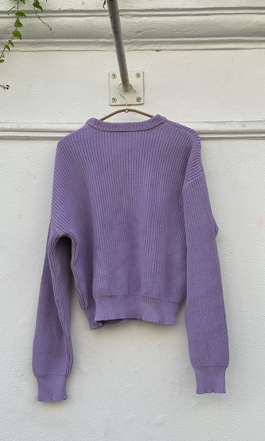 Strickpullover aus Baumwolle - SAMPLE Einzelstück Größe XS/S