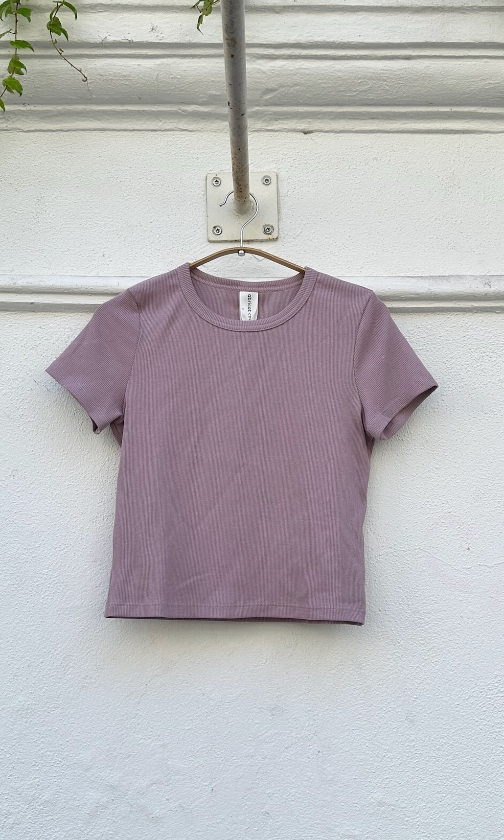 Cropped Rib Top - B-WARE Einzelstück Größe M