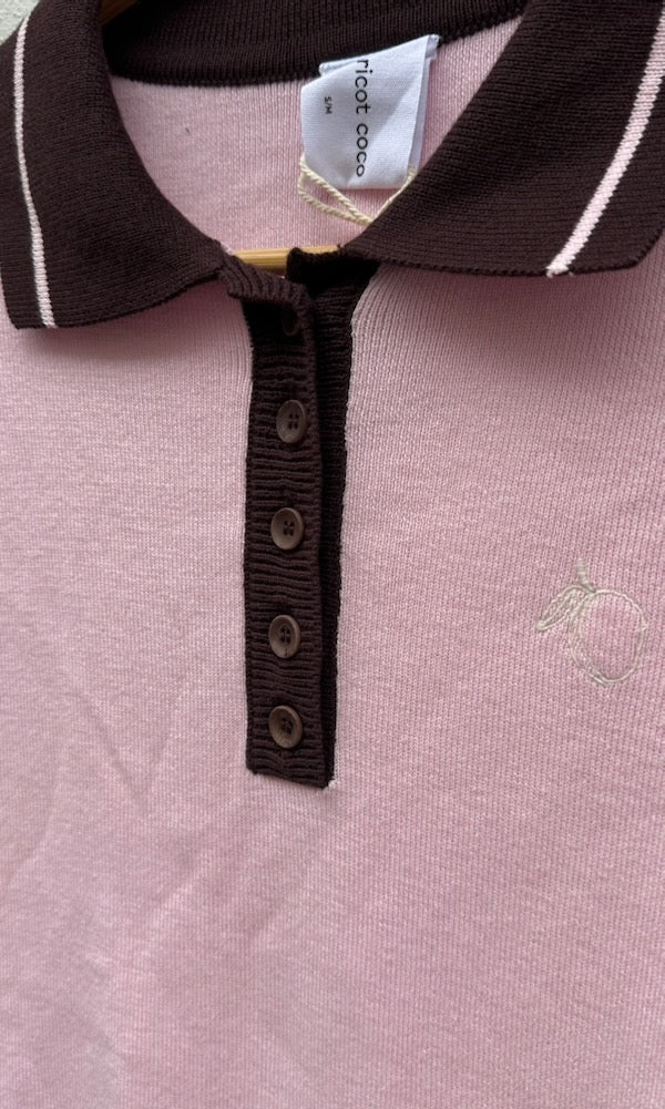 Ärmelloses Polo Kleid - SAMPLE Einzelstück Größe S/M