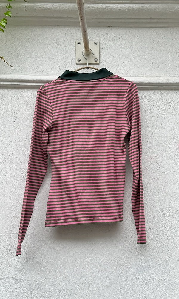 Polo Langarm Stillshirt - SAMPLE Einzelstück Größe S