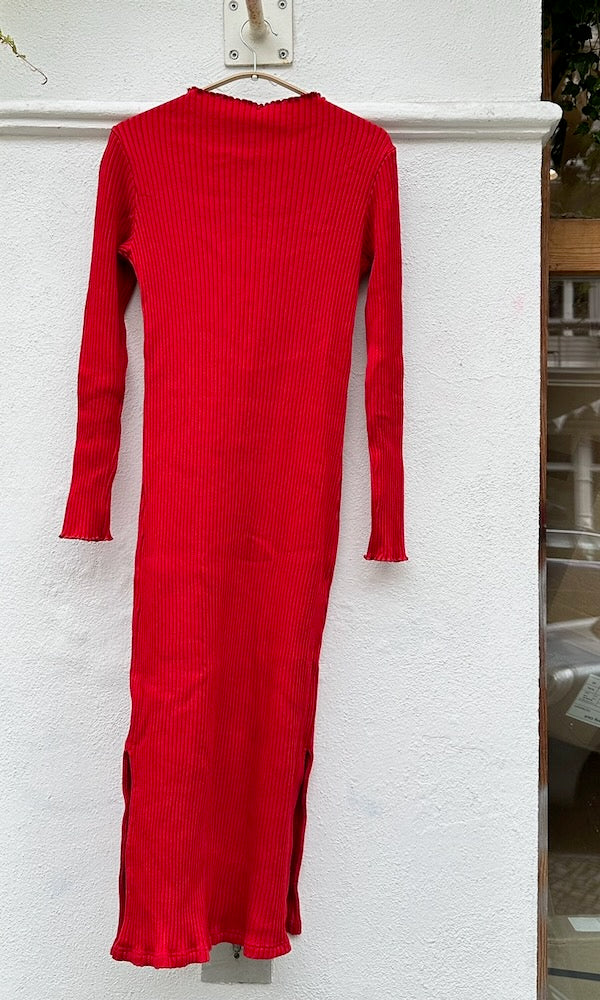 Langes Strickkleid Jil mit Stillfunktion - B-WARE Einzelstück Größe XS