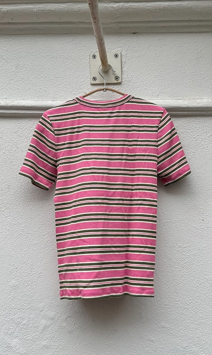 Gestreiftes Kurzarmshirt Vivian - SAMPLE Einzelstück Größe S