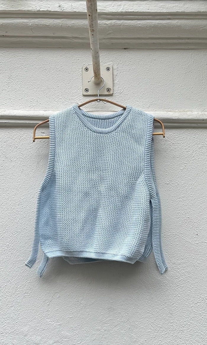 Pullunder mit seitlichem Bindedetail - SAMPLE Einzelstück Größe XXS/XS