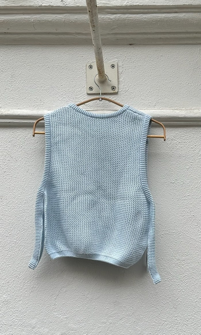 Pullunder mit seitlichem Bindedetail - SAMPLE Einzelstück Größe XXS/XS