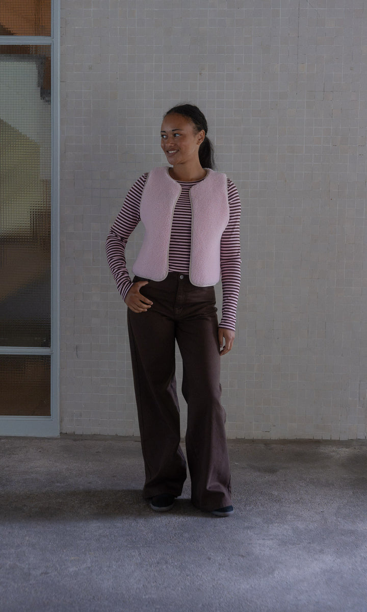 Gestreiftes Langarmshirt Zoé
