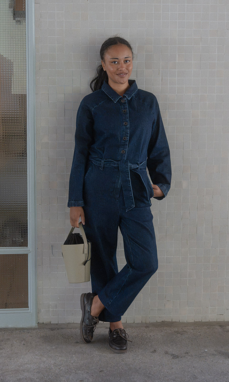 Jeans Overall / Dunkelblau