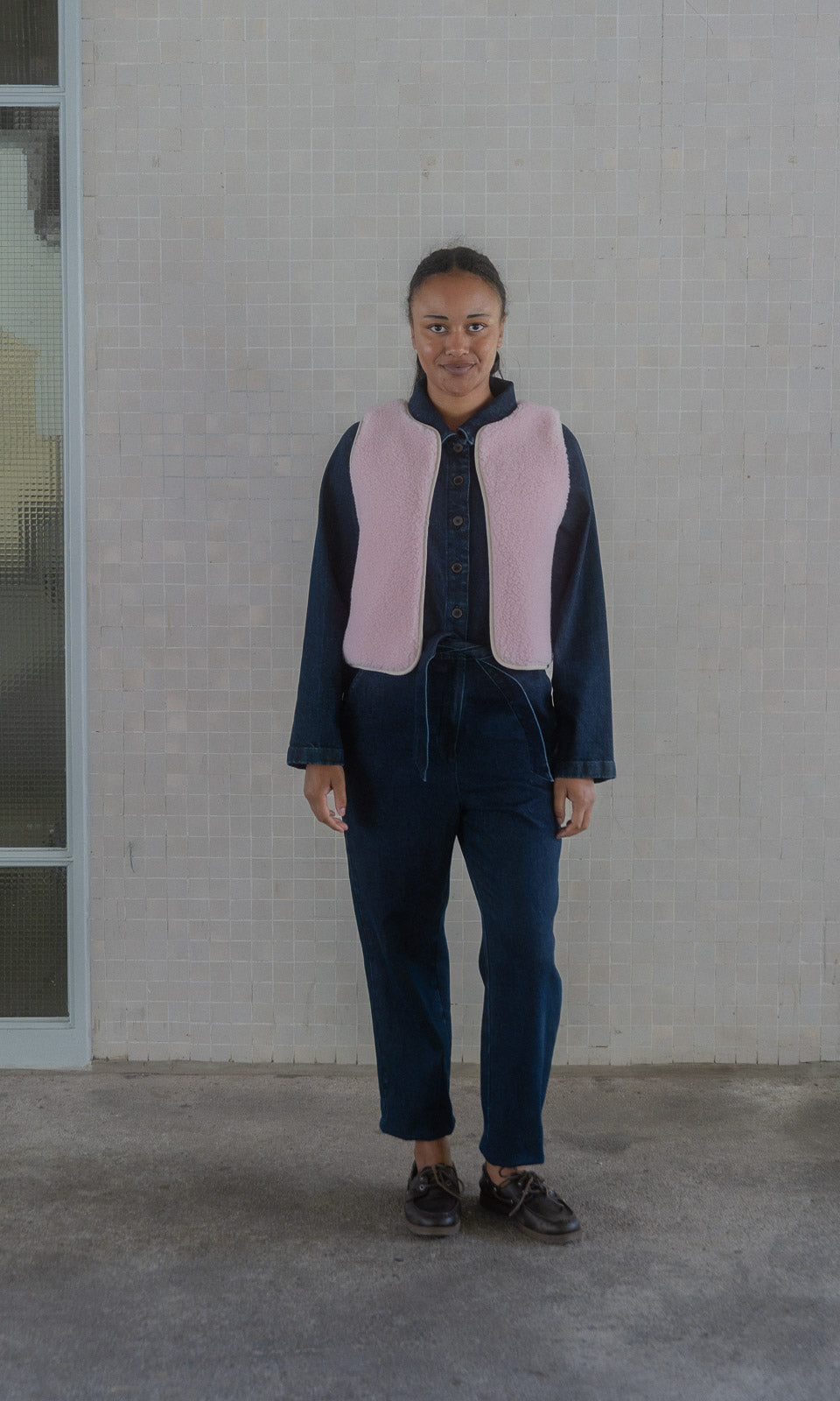 Jeans Overall / Dunkelblau