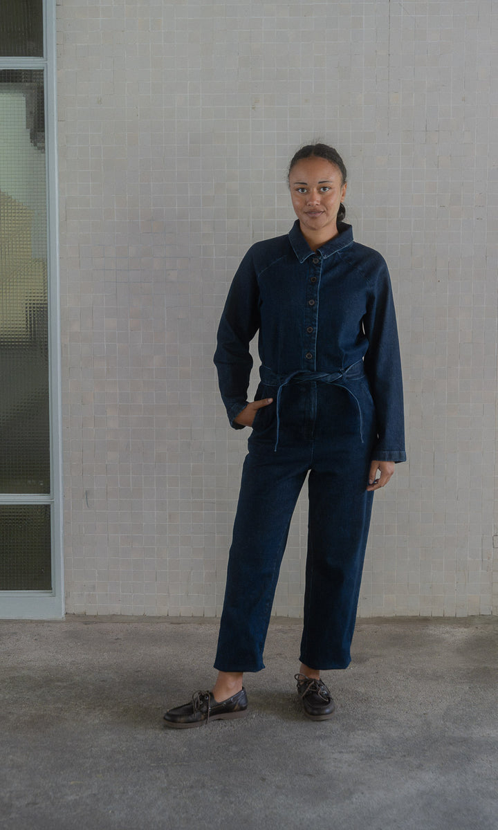 Jeans Overall / Dunkelblau
