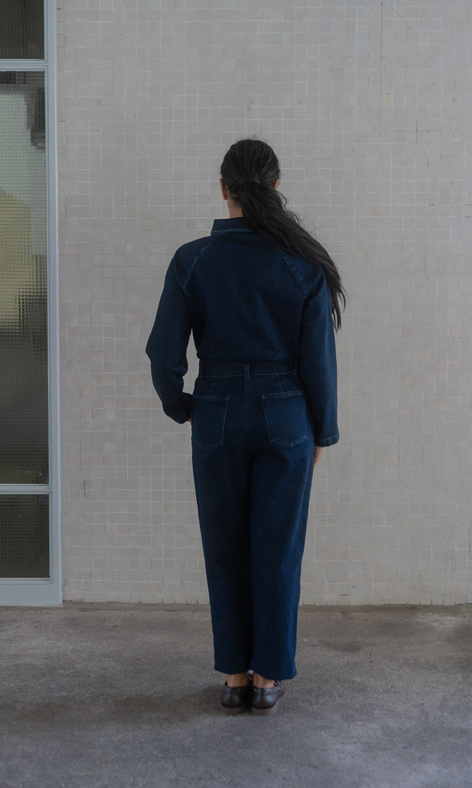 Jeans Overall / Dunkelblau