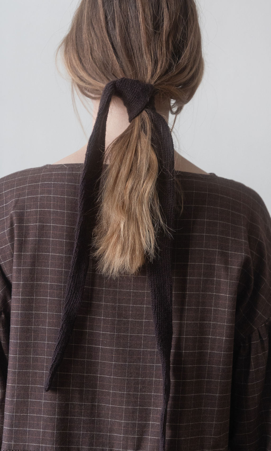 Karo Kleid Lovis / Braun