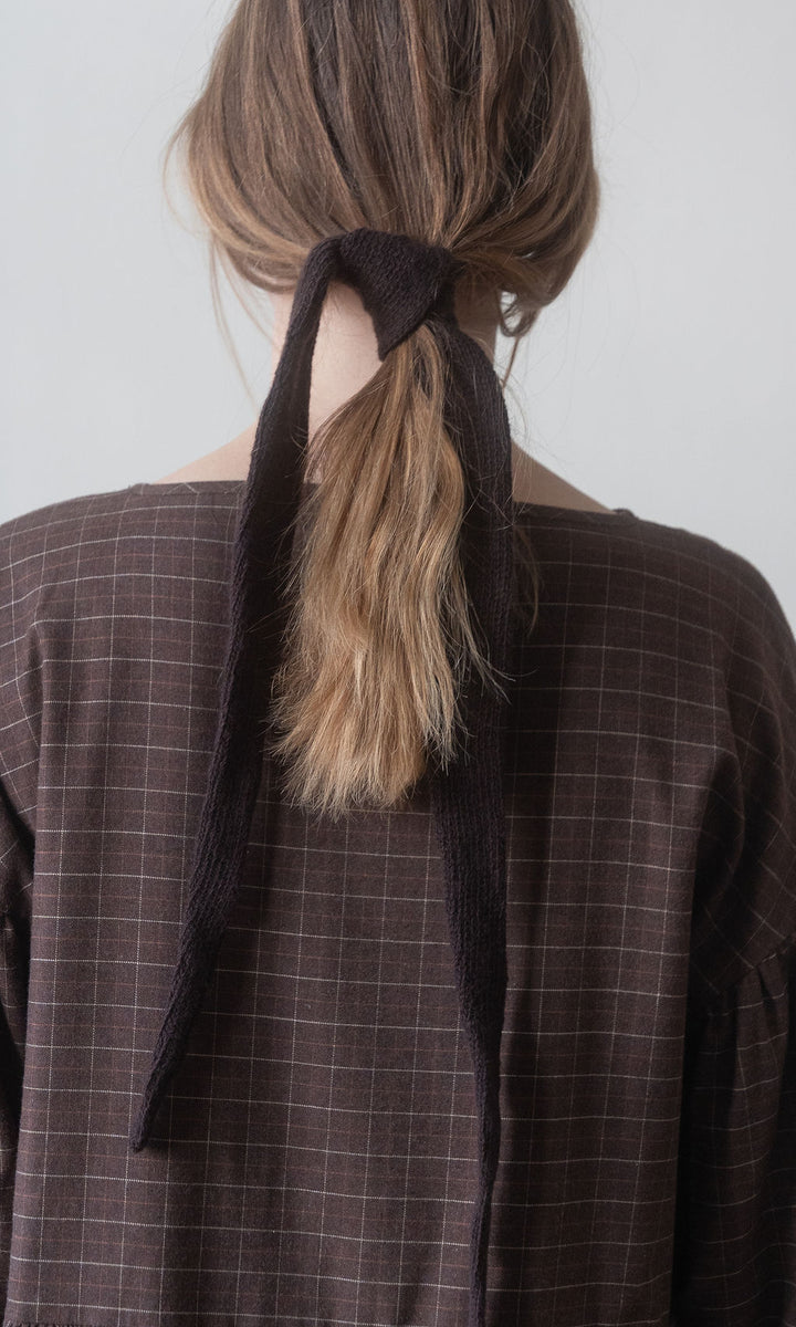 Karo Kleid Lovis / Braun