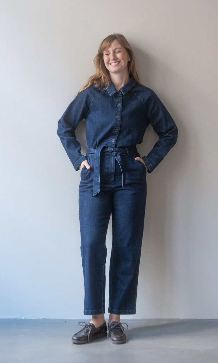 Jeans Overall / Dunkelblau