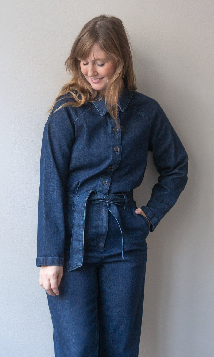 Jeans Overall / Dunkelblau