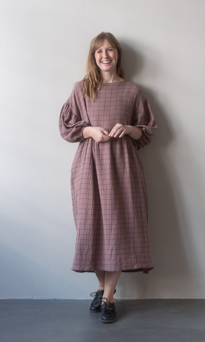 Kleid April - abricot coco