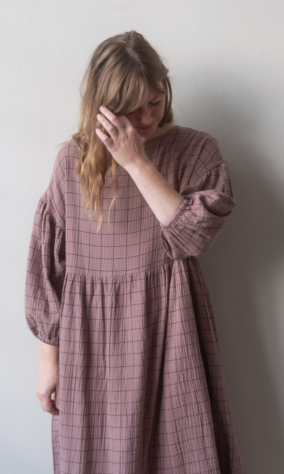 Kleid April - abricot coco