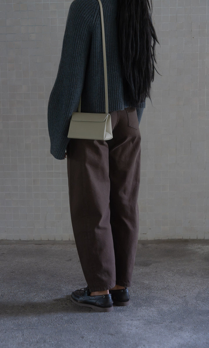 Barrel Jeans / Braun