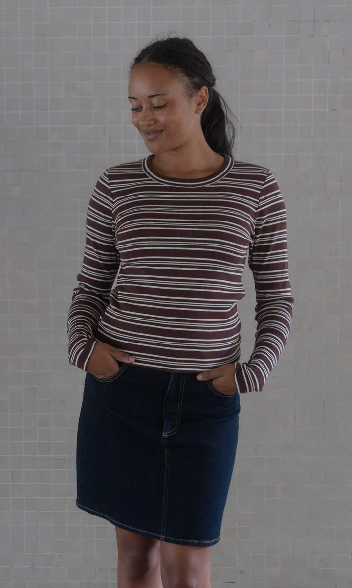 Kurzer Jeansrock / Dunkelblau