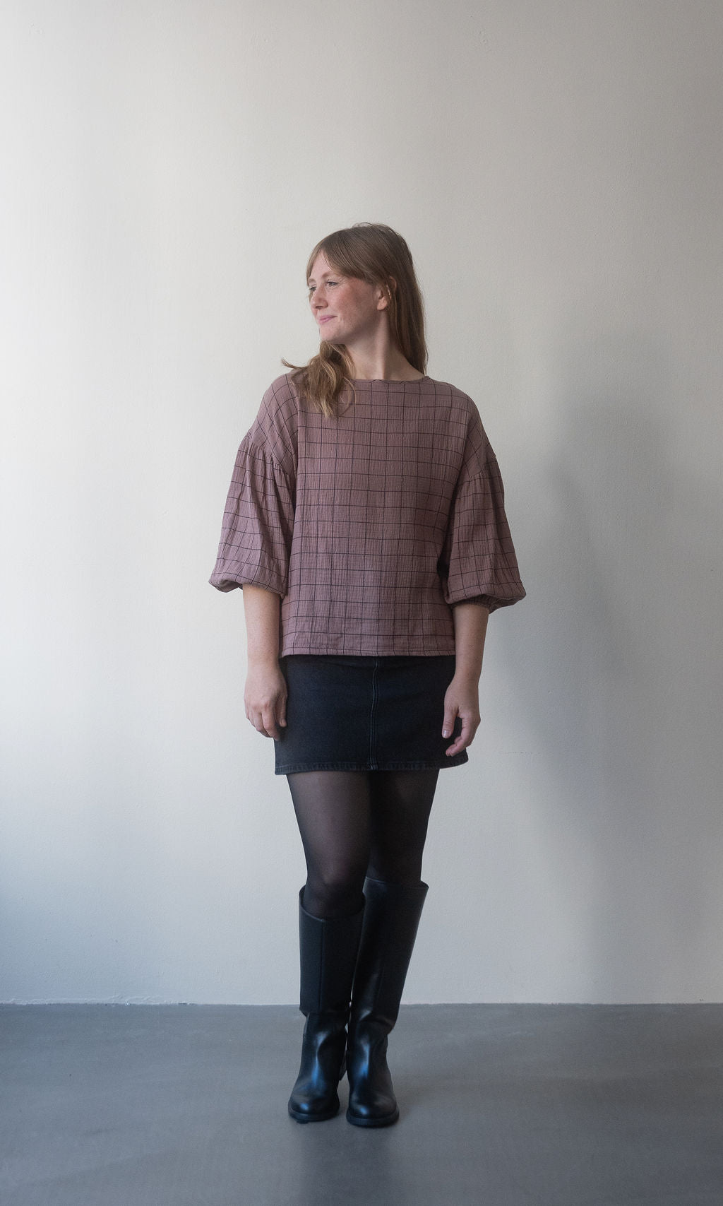 Bluse April - abricot coco