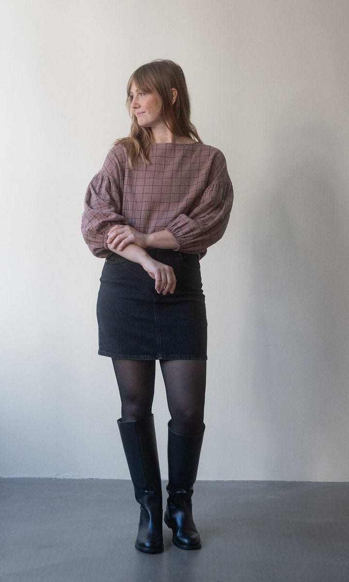 Bluse April - abricot coco