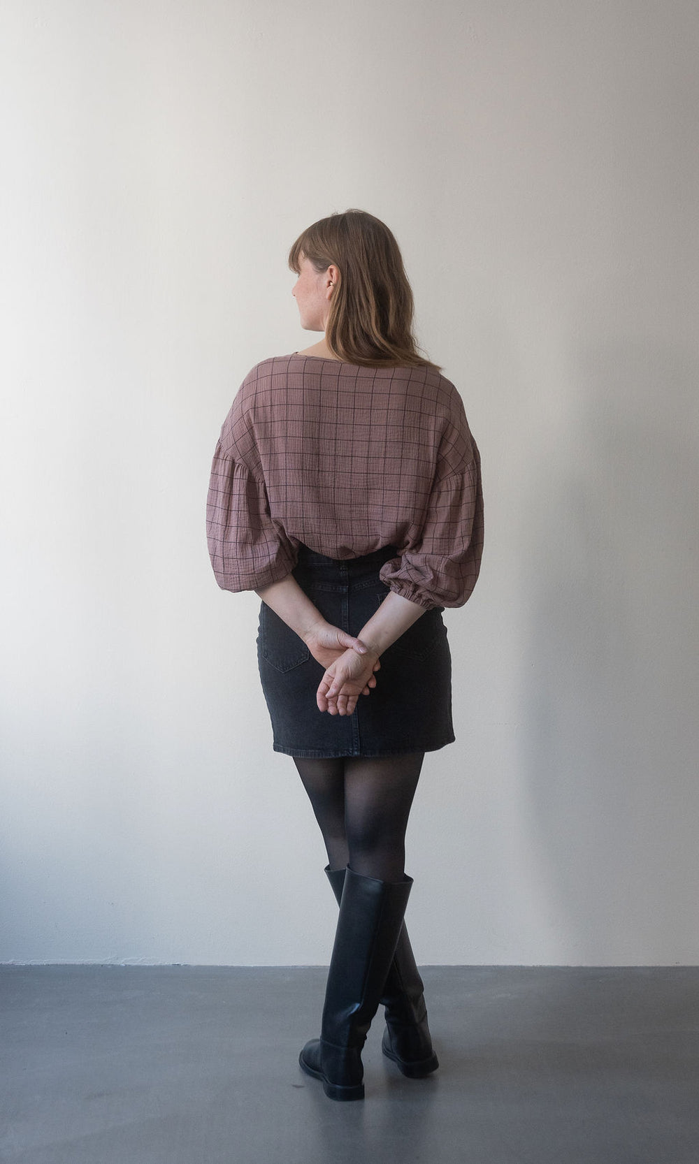 Bluse April - abricot coco