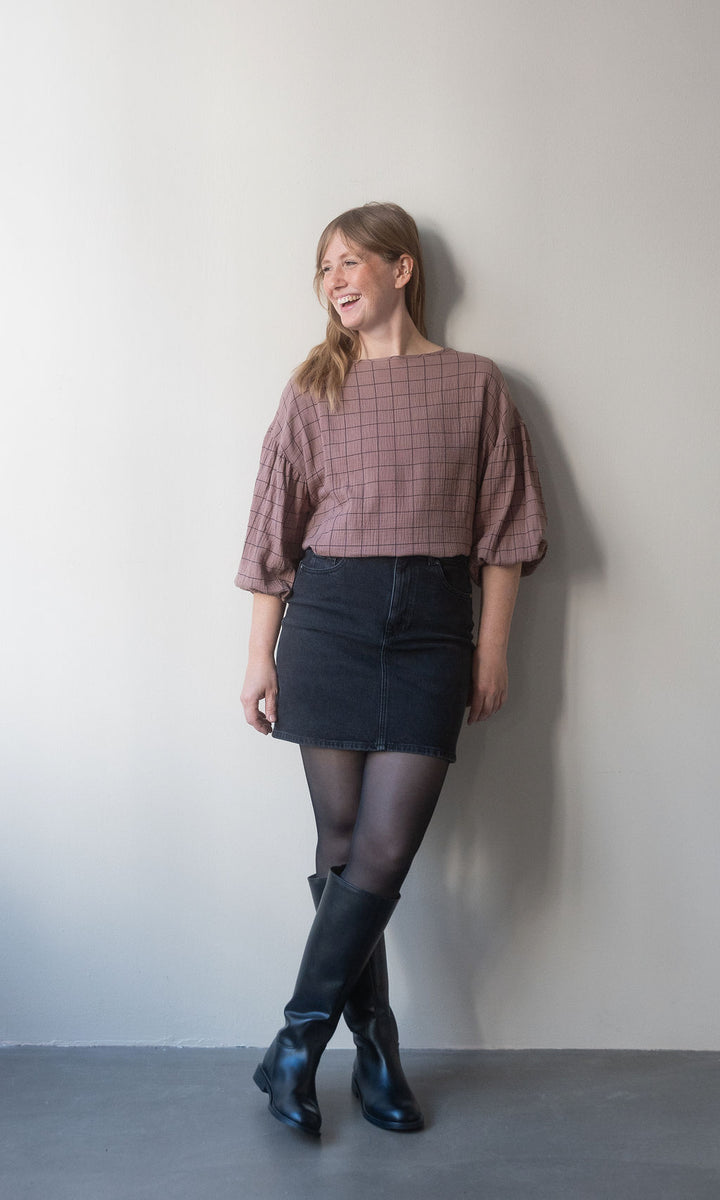 Bluse April - abricot coco